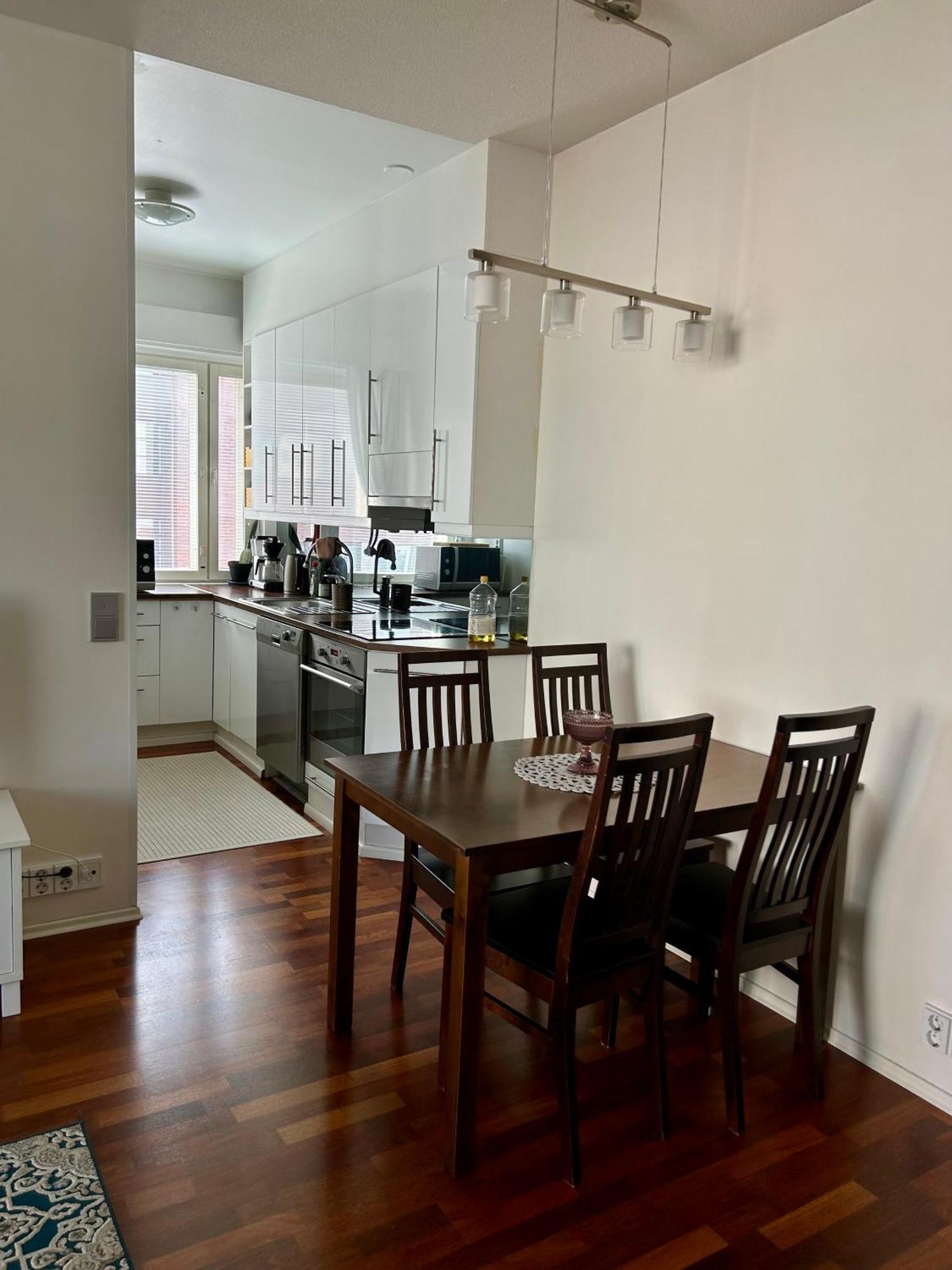 Charming Condo In The Downtown 로바니에미 외부 사진
